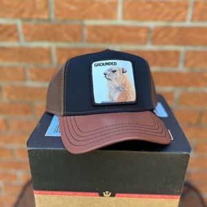 Goorin Bros Trucker hat limited-edition Grounded groundhog